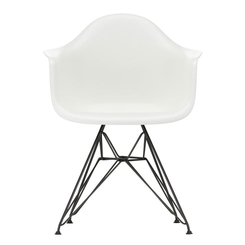 Cadeira de Braços em Plástico Eames DAR / Base Preta